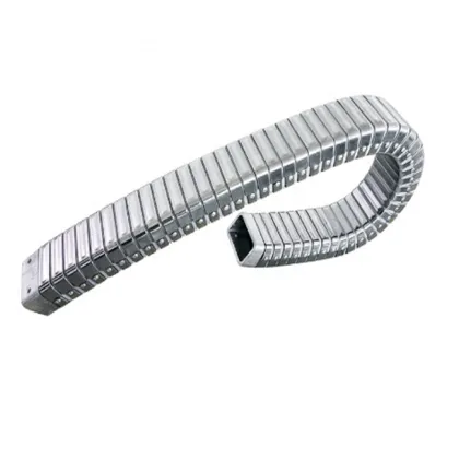 DGT Metal Enclosed Steel Cable Drag Chain Carrier
