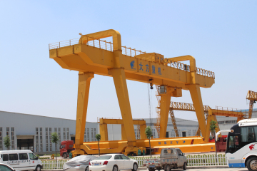 Heavy duty lifting machine 20t double girder gantry crane