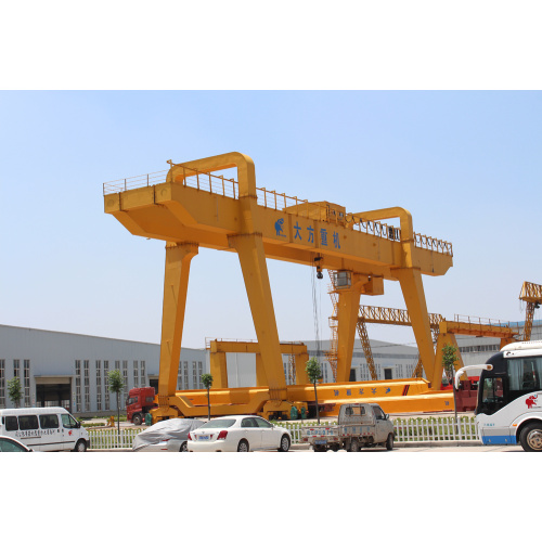 Heavy duty lifting machine 20t double girder gantry crane