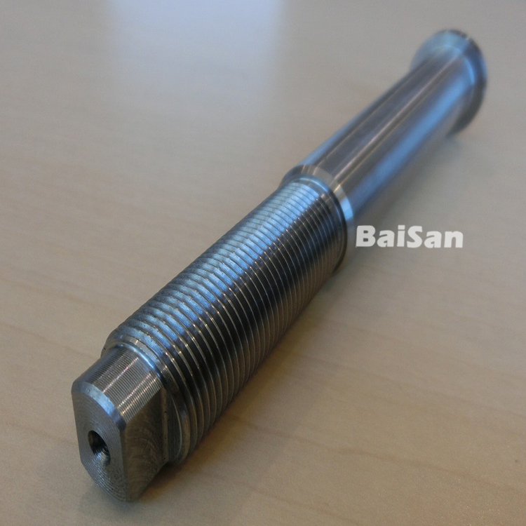 Precision Cnc Turning and Grinding Threaded Shaft Core