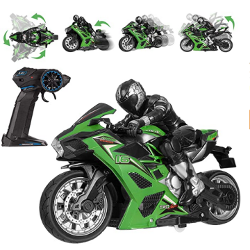 Flytec 2.4GHz Remote Control Kids Motorcycle: A High-Speed RC Stunt Car with Drifting Capabilities