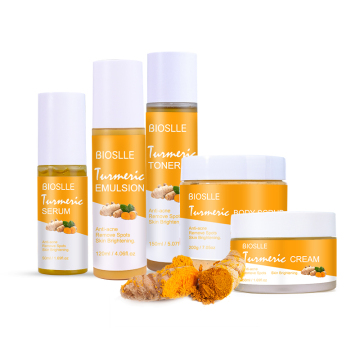 Doğal Organik Zerdeçal Yüz Bakım Seti - Özel Etiket Skincare Ürünleri