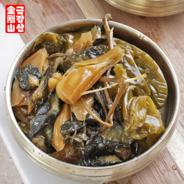 Mixed pickles in soy sauce