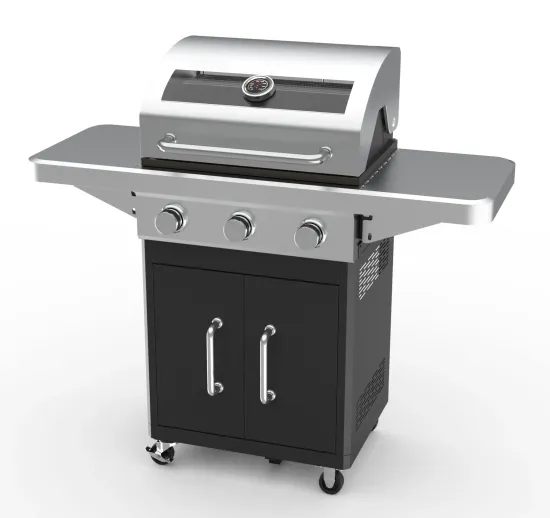 4-Burner Propane Gas Grill with Clear View Lid