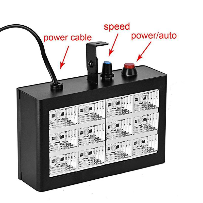 Rgb Led Disco Light Strobe Lighting