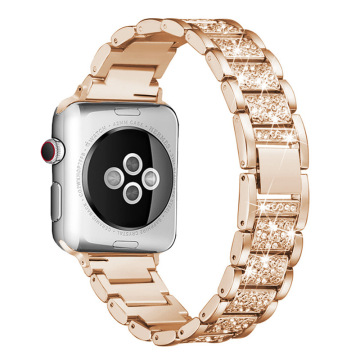Diamond Wrist Watch Band Compatible with iWatch Series 10/9/8/7/6/5 SE