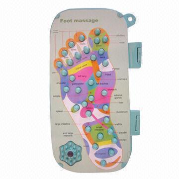 PP eco-friendly foot massager, plastic massagers, measures 30x28x3cm