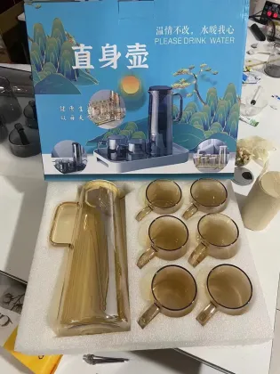 Borosilicate Glass Tea Kettle: Custom New Design Multifunctional Cold Water Kettle