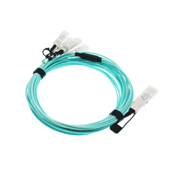 Yunvo 40G QSFP+ to 4x10G SFP+ Active Optical Breakout Cable AOC 1M