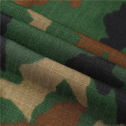 Nieuwe TC Ripstop Blend Military Woodland Camouflage Fabric