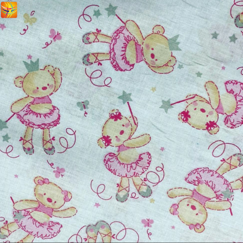 digital printing in custom printed 100% cotton fabric