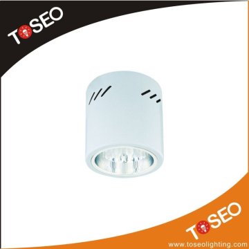 vertical E27 energy saving recessed light fitting round