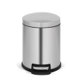 Stainless Steel Trash Can Recycle Pedal Waste Bin