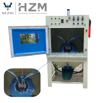 Cabinet Rolling Drum Barrel Automatic Sand Blasting Machine for Small Parts Cleaning" could be shortened to:

"Automatic Sand Blasting Machine for Small Parts Cleaning" 

However, if you want to keep the essence of the original title for better SEO and sp