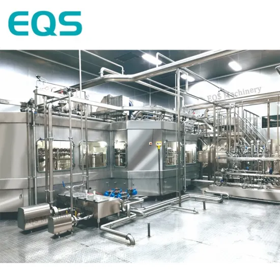 Automatic A to Z Aseptic Production Line for Milk, Coffee, Tea, Dairy, Juice, and Coconut/Grape Filling Machines