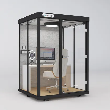 recording studio a frame house Office Recording Pods