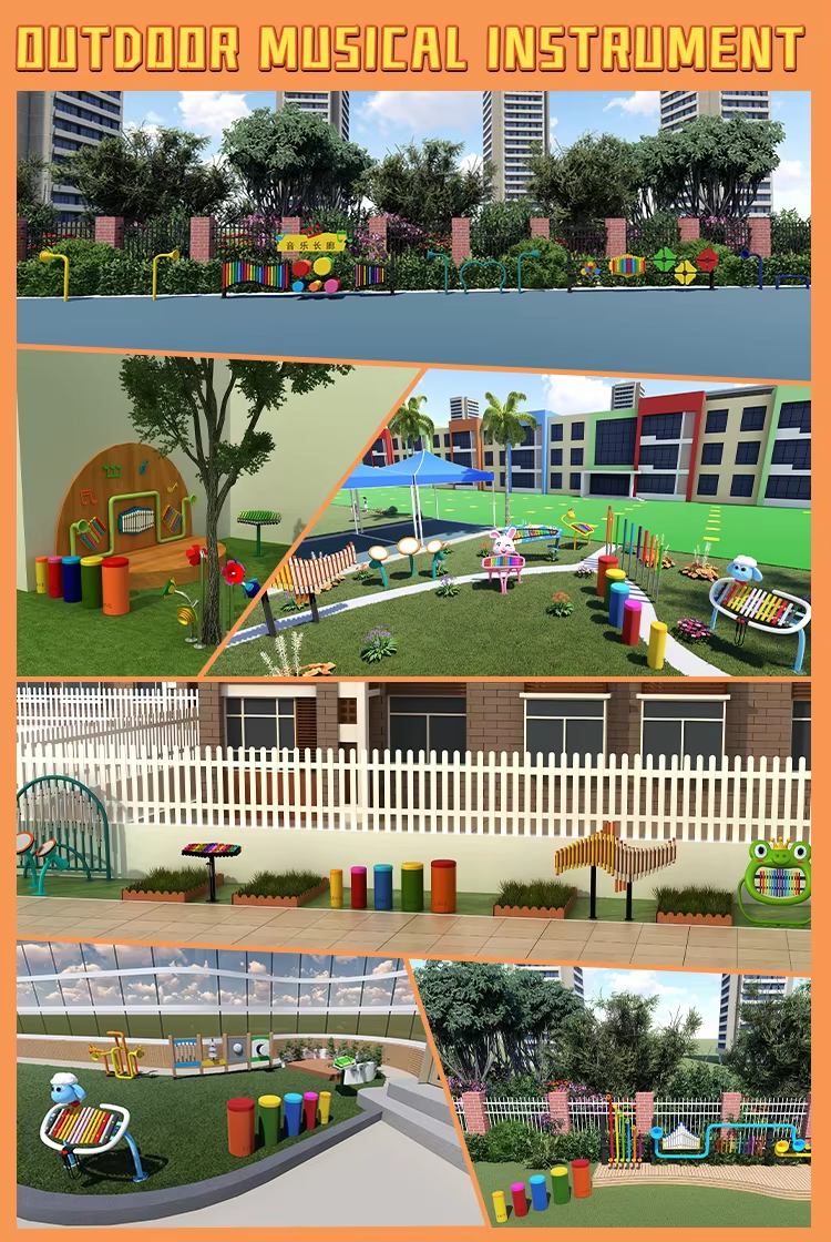Outdoor Children's Musical Percussion Instruments For Playground ...