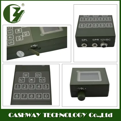 Factory price bird caller, 50w hunting mp3 bird caller, electronic bird caller with timer on / off