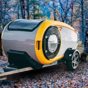 customizable comfortable camper trailer caravan car