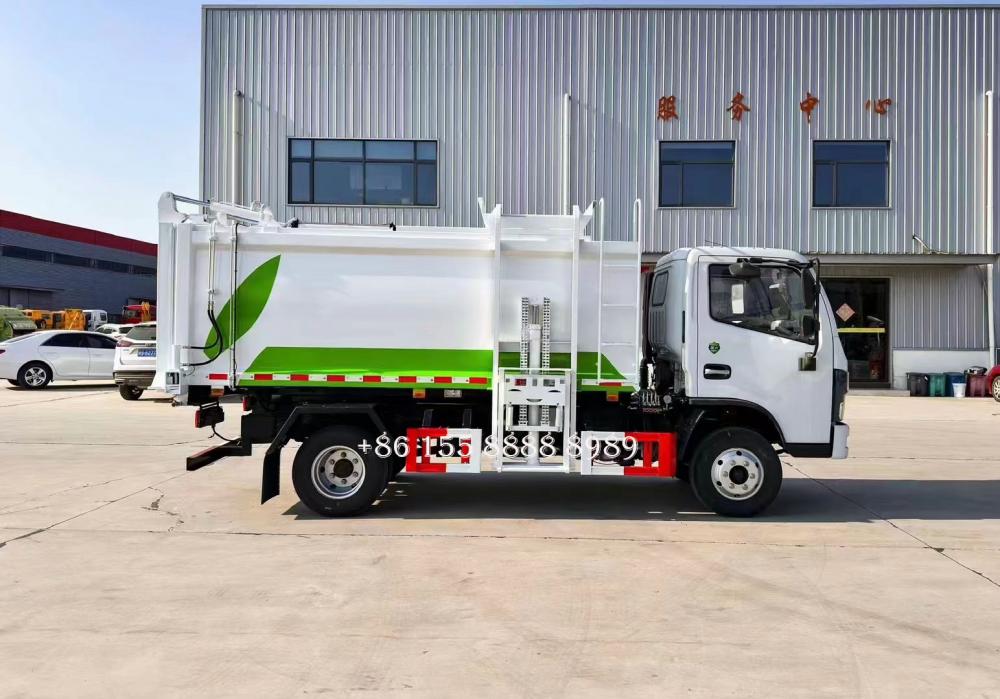 Dongfeng D6 Kitchen Garbage Truck 4 Jpg