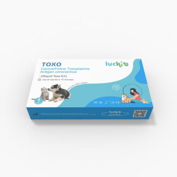 Luckit toxoplasmosis toxo haiwan peliharaan anjing dan ujian kucing reaksi cepat harga kilang cepat operasi mudah