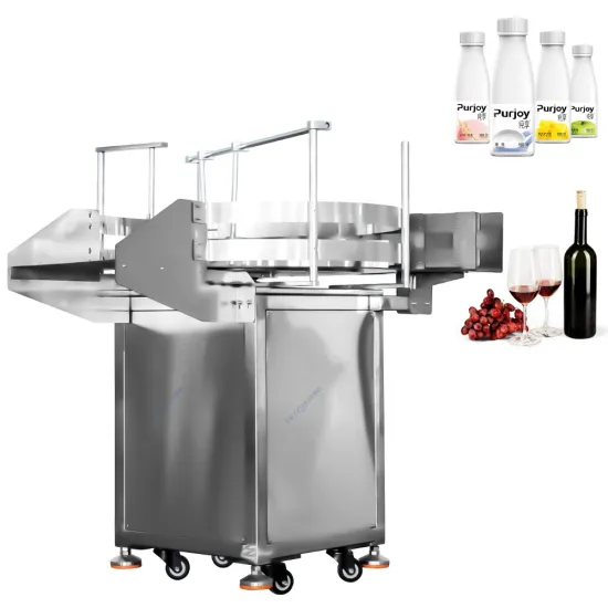 China Factory High Quality Automatic Bottle Sorting and Unscrambling Machine with Feeding Table