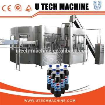 Carbonated water drinking filling machine/ pet bottle liquid filling machinery