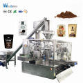 Automatic Rotary Coffee Powder Stand Up Bag with Zipper Packing Machine