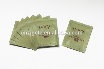 Non-toxic Aluminum Foil Cosmetic Mask Packaging Bag For Facial Mask