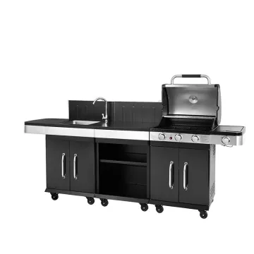 Factory Wholesale Wholesale Vertical Gas Bbq Grill Outdoor Smokeless Grills