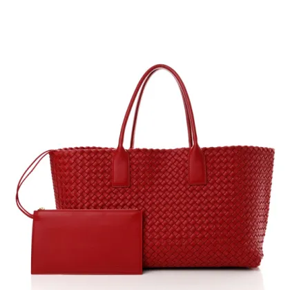 Women Red Tote Bag