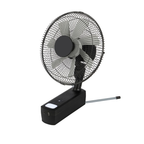 Lightweight Solar Cooling Fan with Rechargeable Battery