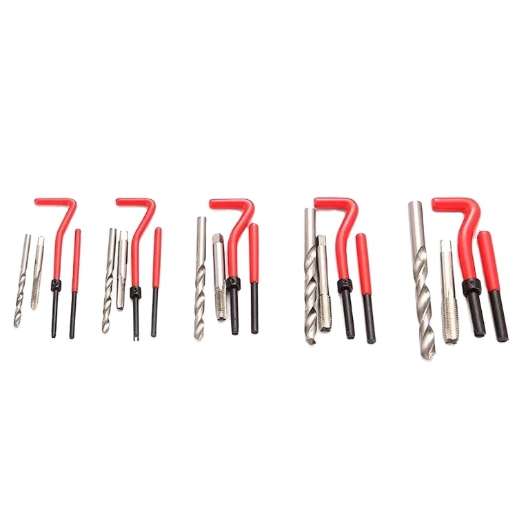 131pcs Stainless Steel Repair Kit M5 *0.8 Wire Thread Insert Installation Tool