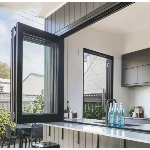 Modern Floding Design Aluminum Window
