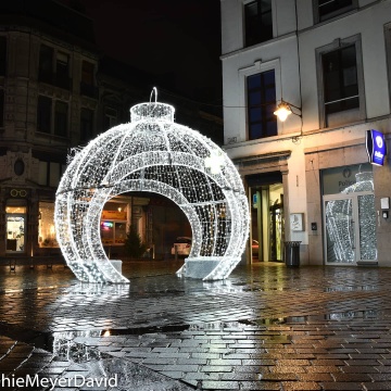 3D Walk-Through LED Arch Ornament for Christmas Decoration