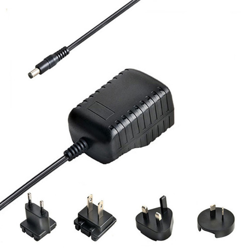 Adaptateur CC AC interchangeable 6V 1A