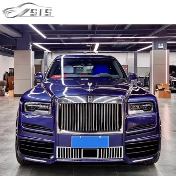 DRY Carbon Fiber Cullinan Body Kits with Fiberglass Bumper for Rolls-Royce Cullinan M Style