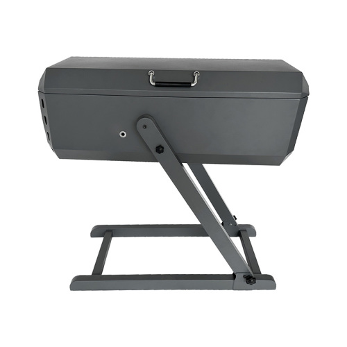 Outdoor BBQ grill charcoal grill with folding stand