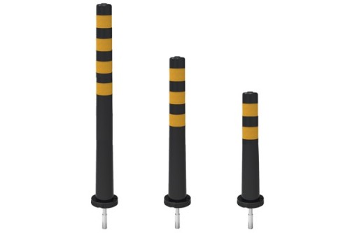 with Easy Spin PU Road Safety Flexible Spring Post (DH-FCB-45S/75S/100S)
