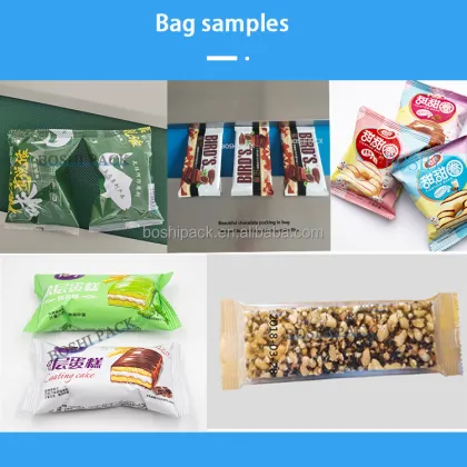 Boshi Brand Lollipop Candy Pillow Packaging Machine
