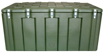 Rigid heavy duty plastic containers