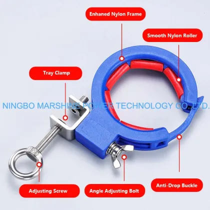 Cable Tray Cable Laying Pulley Anti-Drop Cable Tray Mounting Rollers