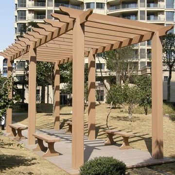 WPC Pergola for Garden/Landscape