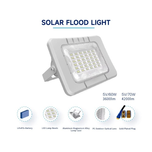 10 Years Warranty Solar Floodlight Outdoor Waterproof