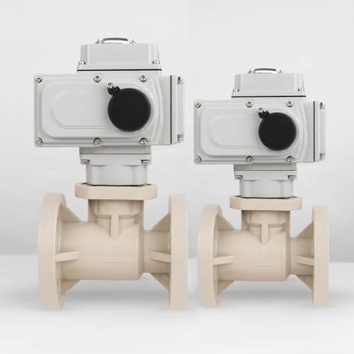 Katup Bola Flange Listrik PPH untuk Keperluan Industri