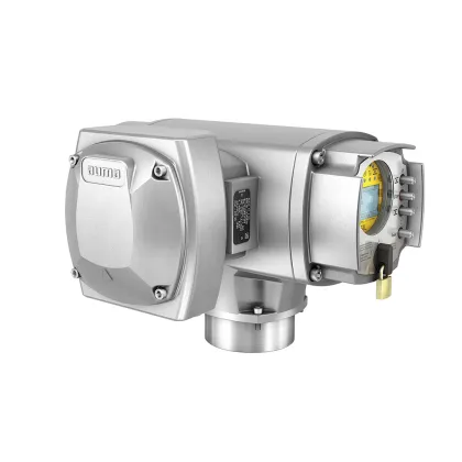 Advanced Microprocessor-Based Control Unit: AUMA AC 01.2 Electric Valve Actuator with Enhanced Functions