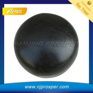 Carbon Steel Pipe End Cap/black pipe stoppers/tube edge caps/pipe fitting (YZF-P54)