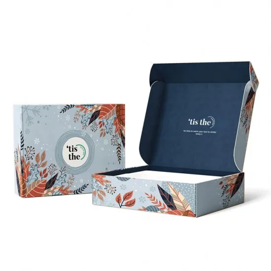 Custom Full Color Printing Shipping Cardboard Hamper Box