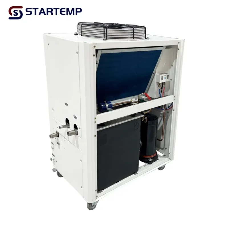 Small Air-Cooled Water Chiller for Cold Plunge Pools in Plastic Industry