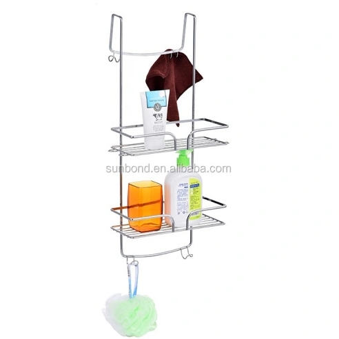 wall mounted hanging shower caddy holder